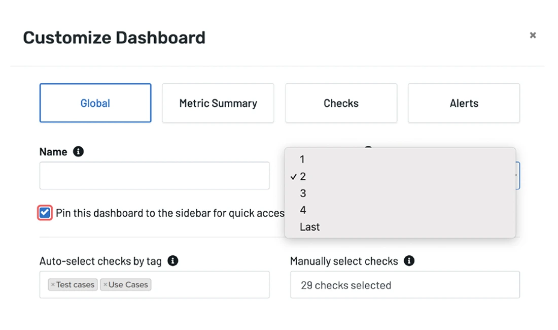 Customize Reporting Dashboards for Website Uptime Performance with Uptime.com