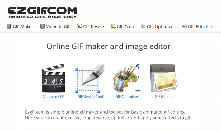 View Animated GIF editor and GIF maker outages and uptime